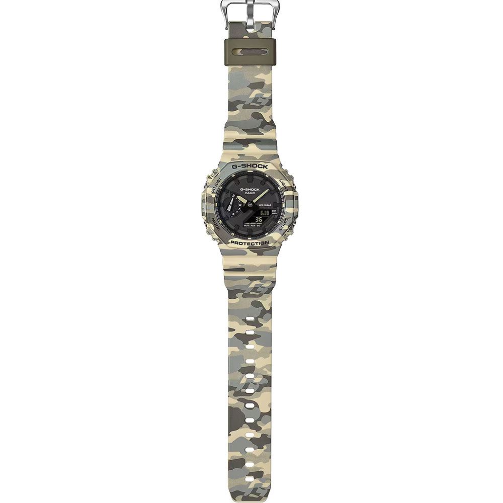 Đồng hồ G-Shock 45.4 mm Nam GA-2100CM-5ADR Màu Màu kết hợp