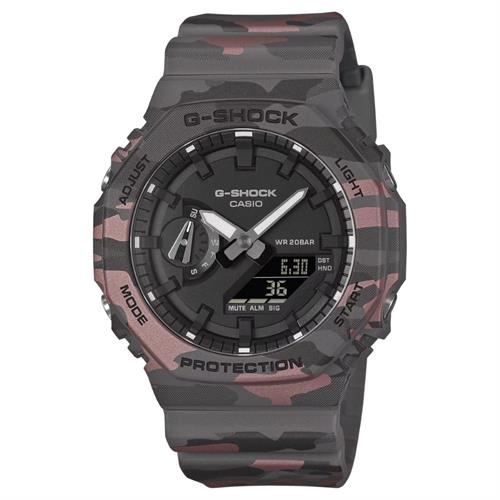 Đồng hồ G-Shock 45.4 mm Nam GA-2100CM-8ADR Màu Màu kết hợp