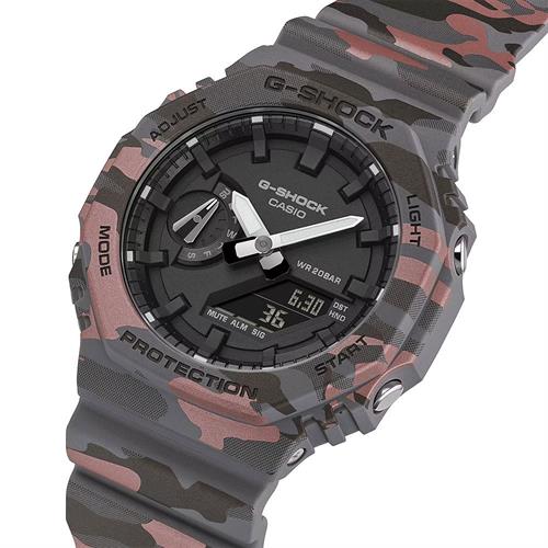 Đồng hồ G-Shock 45.4 mm Nam GA-2100CM-8ADR Màu Màu kết hợp