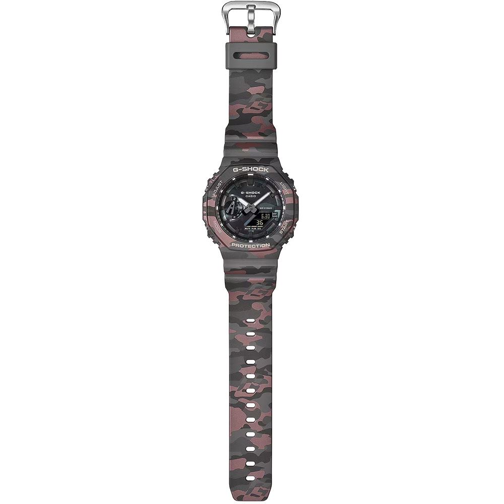 Đồng hồ G-Shock 45.4 mm Nam GA-2100CMD-8ADR Màu Màu kết hợp