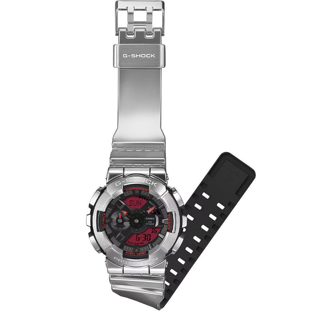 Đồng hồ G-Shock 48.8 mm Nam GM-110YRA-8ADR Màu Bạc