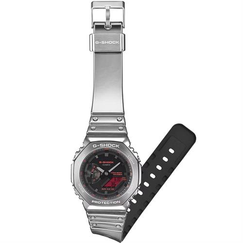 Đồng hồ G-Shock 45.4 mm Nam GM-2100YRA-8ADR Màu Bạc