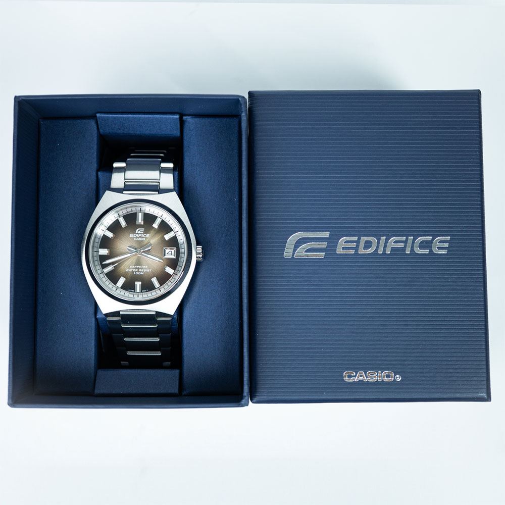 Đồng hồ Edifice Casio 38.5 mm Nam EFB-109D-5AVDF Màu Bạc