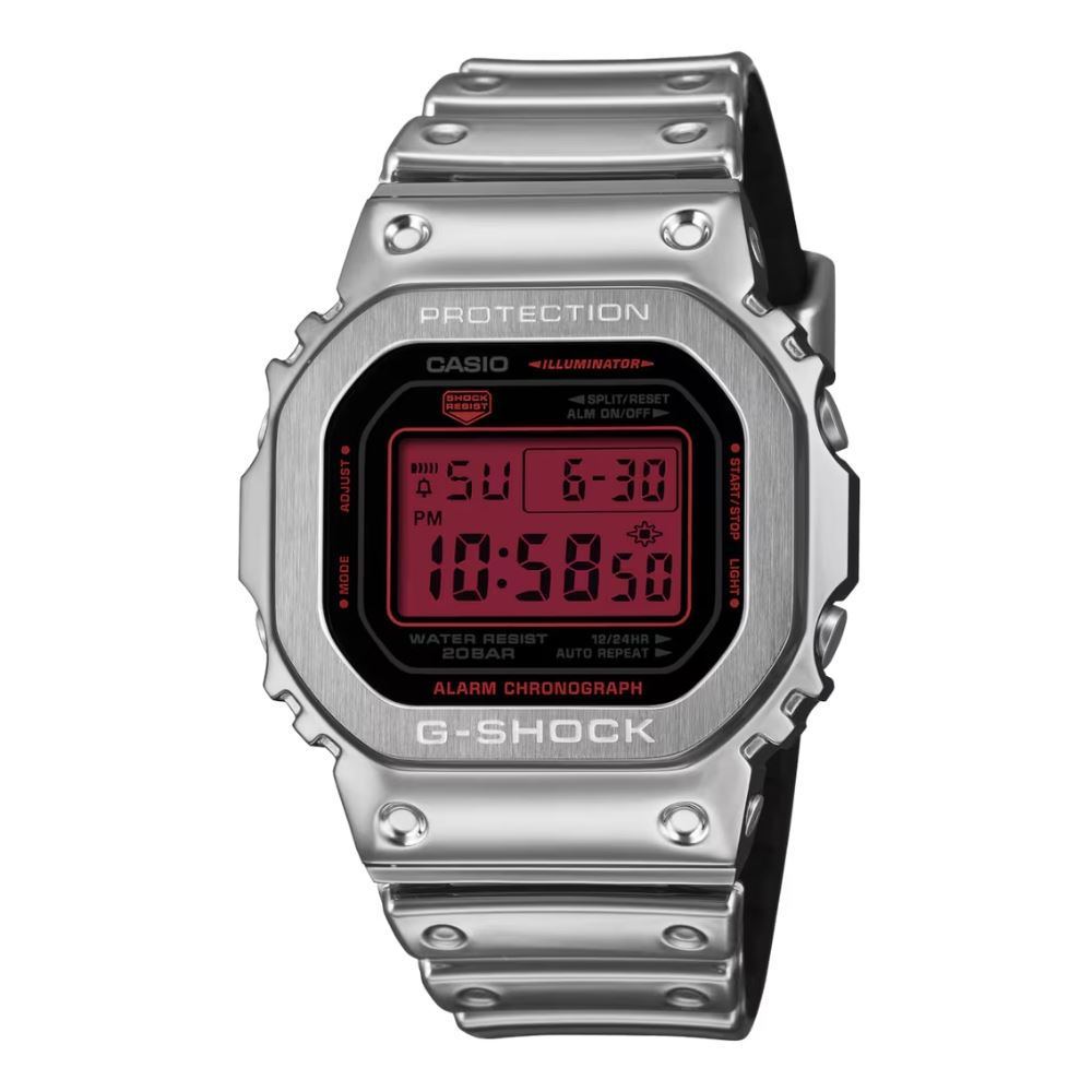 Đồng hồ G-Shock 43.2 mm Nam GM-5600YRA-8DR Màu Bạc