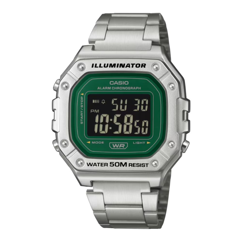 Đồng hồ Casio 43.2 mm Nam W-218HD-3AVDF