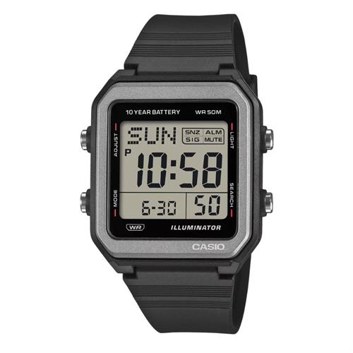 Đồng hồ Casio 38.4 mm Unisex W-221H-1AVDF Màu Đen