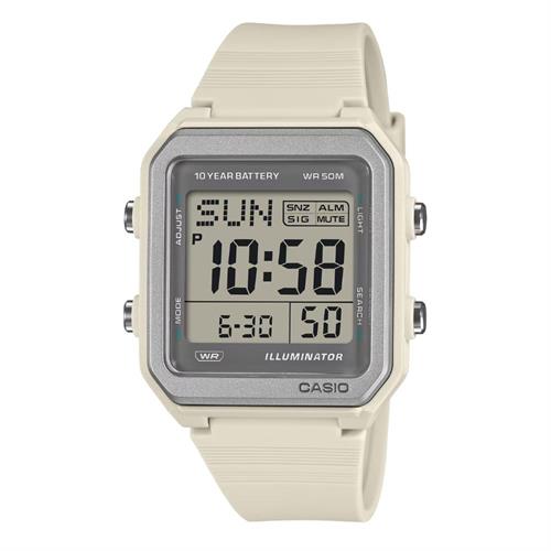 Đồng hồ Casio 38.4 mm Unisex W-221H-8AVDF Màu Trắng
