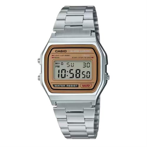 Đồng hồ Casio 33.2 mm Unisex A158WEA-9DF Màu Bạc