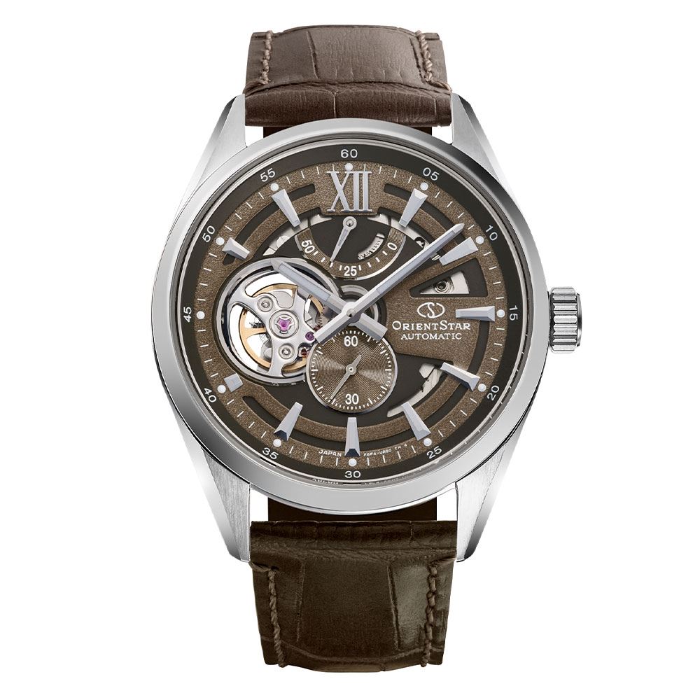 Đồng hồ Orient 41 mm Nam RE-AV0139Y00B Màu Nâu