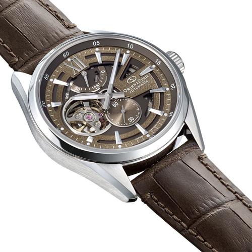 Đồng hồ Orient 41 mm Nam RE-AV0139Y00B Màu Nâu