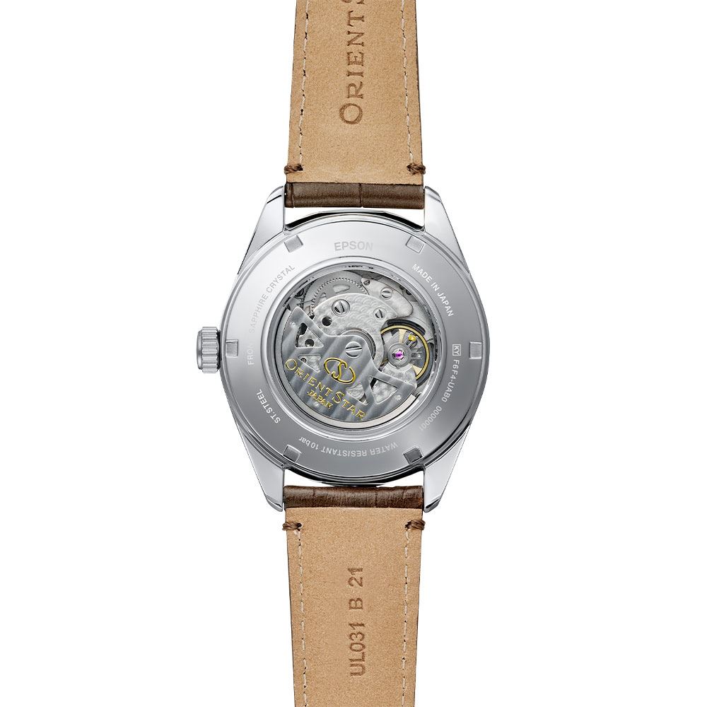Đồng hồ Orient 41 mm Nam RE-AV0139Y00B Màu Nâu