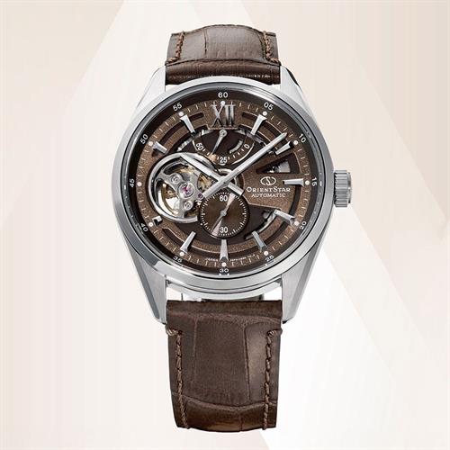 Đồng hồ Orient 41 mm Nam RE-AV0139Y00B Màu Nâu