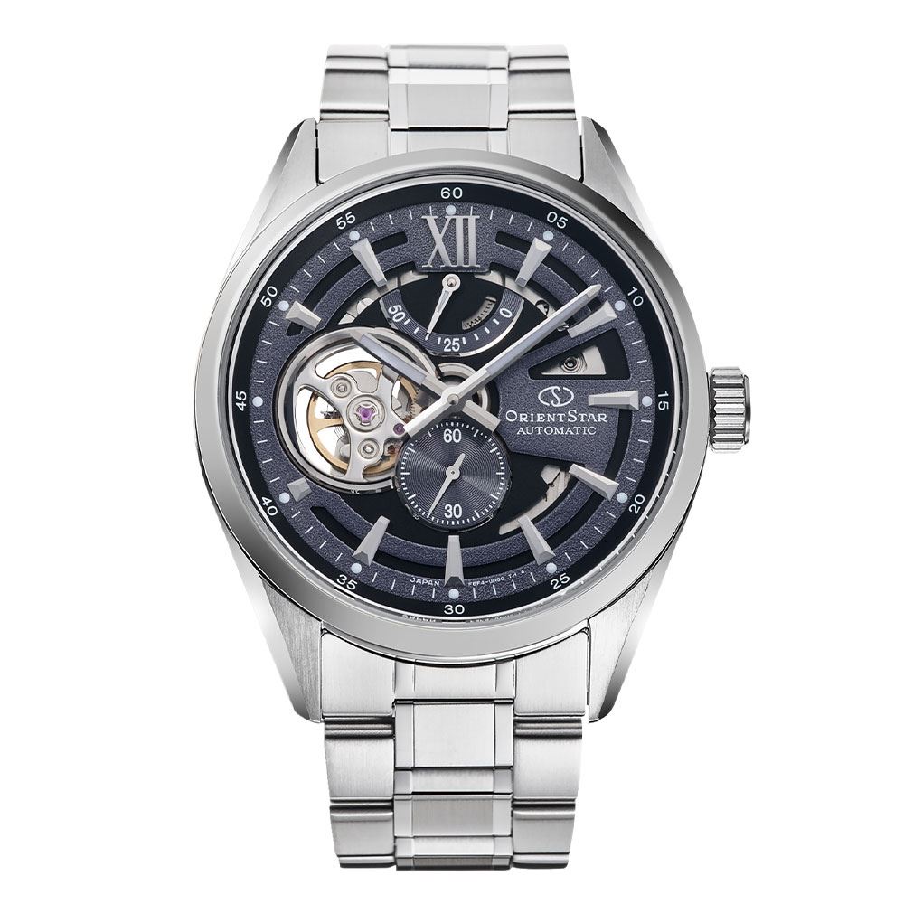 Đồng hồ Orient 41 mm Nam RE-AV0138V00B Màu Bạc