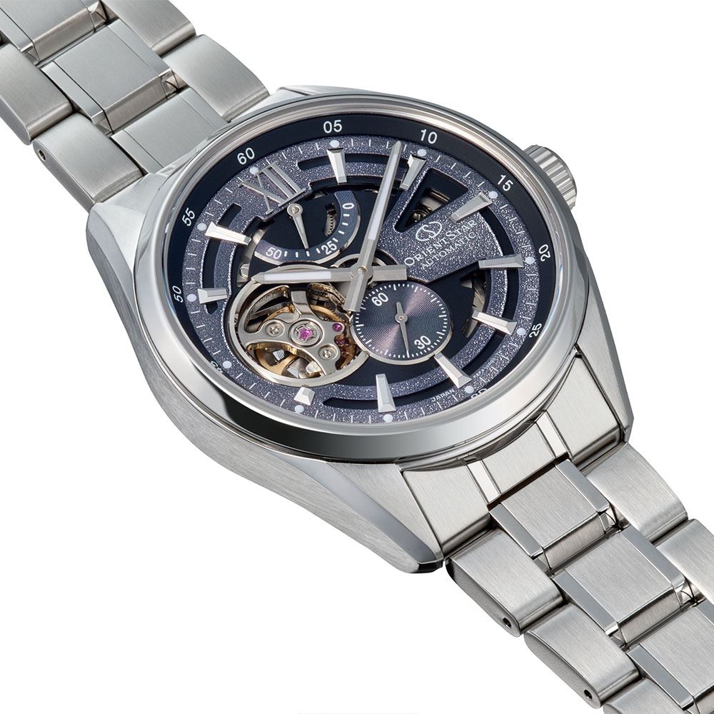 Đồng hồ Orient 41 mm Nam RE-AV0138V00B Màu Bạc