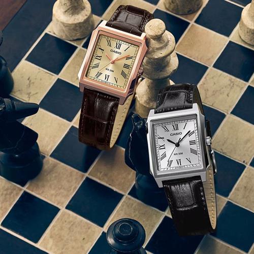 Đồng hồ Casio 31.5 mm Nam MTP-B190L-7BVDF Màu Đen