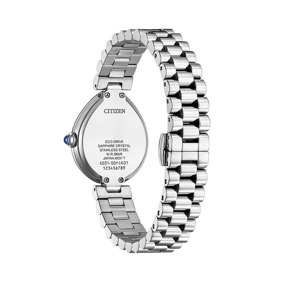 Đồng hồ Citizen 35 mm Nữ EM1200-55A Màu Bạc