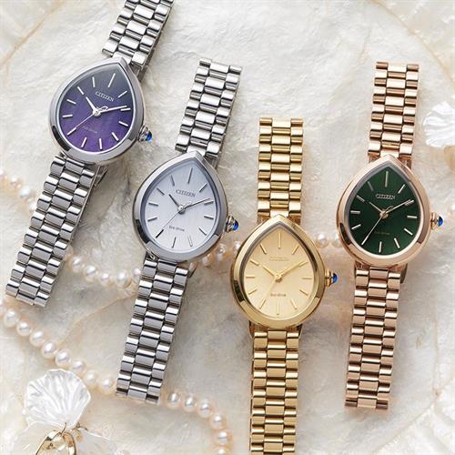 Đồng hồ Citizen 35 mm Nữ EM1200-55A Màu Bạc