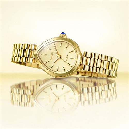 Đồng hồ Citizen 35 mm Nữ EM1202-50P Màu Vàng