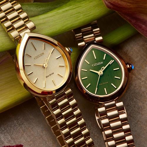 Đồng hồ Citizen 35 mm Nữ EM1202-50P Màu Vàng