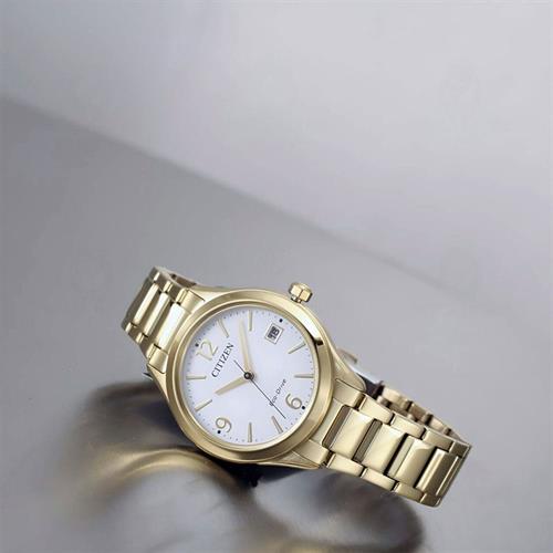 Đồng hồ Citizen 34 mm Nữ FE6122-64A Màu Vàng