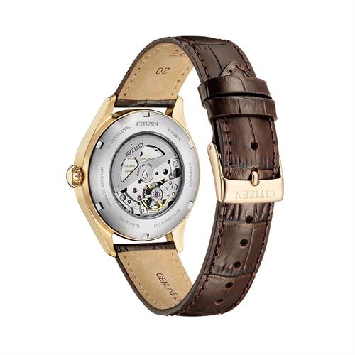 Đồng hồ Citizen 40 mm Nam NJ0243-06A Màu Nâu