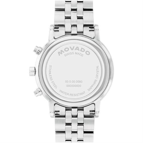 Đồng hồ MOVADO 42 mm Nam 607998 Màu Bạc