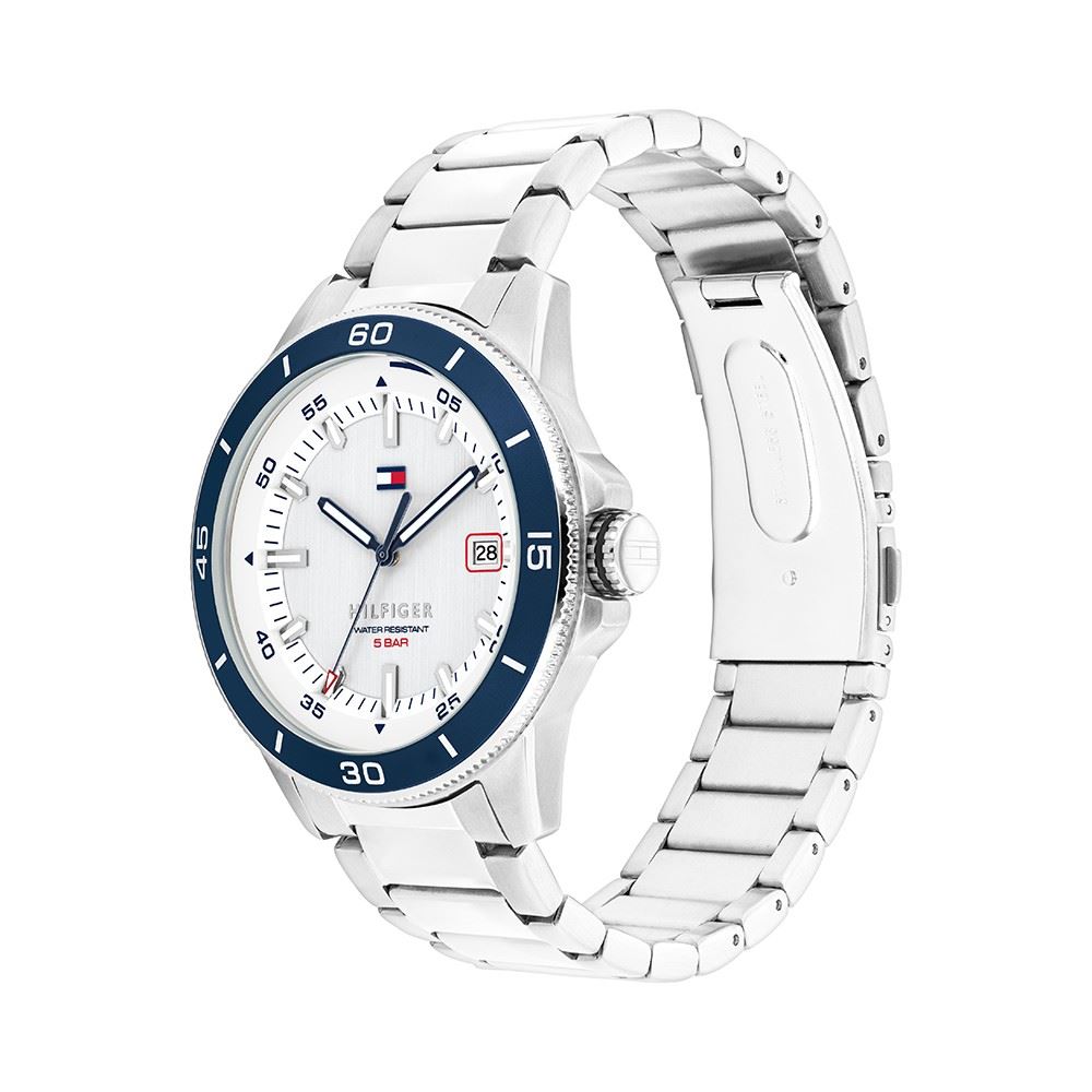 Đồng hồ Tommy Hilfiger 43 mm Nam 1792227 Màu Bạc