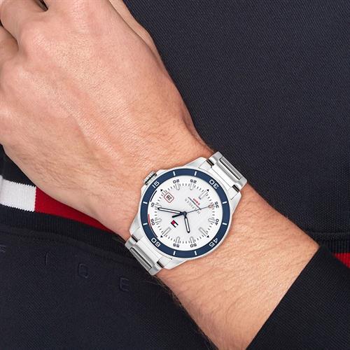 Đồng hồ Tommy Hilfiger 43 mm Nam 1792227 Màu Bạc