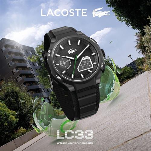 Đồng hồ Lacoste 45 mm Nam 2011365 Màu Đen