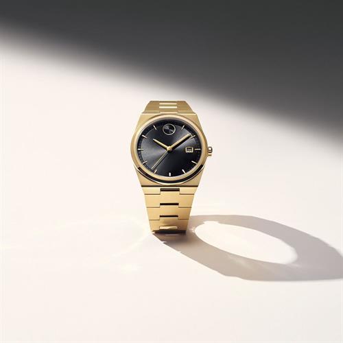 Đồng hồ MOVADO 40 mm Nam 3601223 Màu Vàng