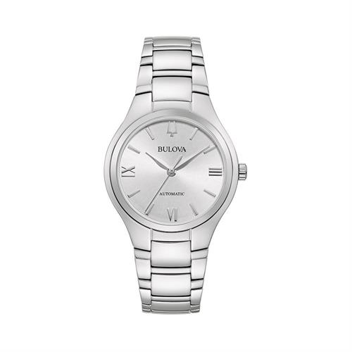 Đồng hồ Bulova 34 mm Nữ 96L318 Màu Bạc