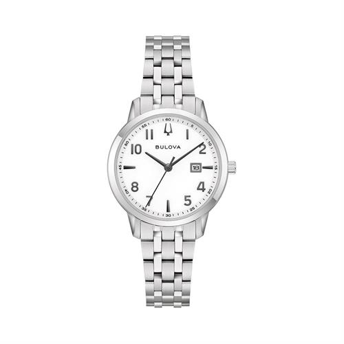 Đồng hồ Bulova 31 mm Nữ 96M174 Màu Bạc