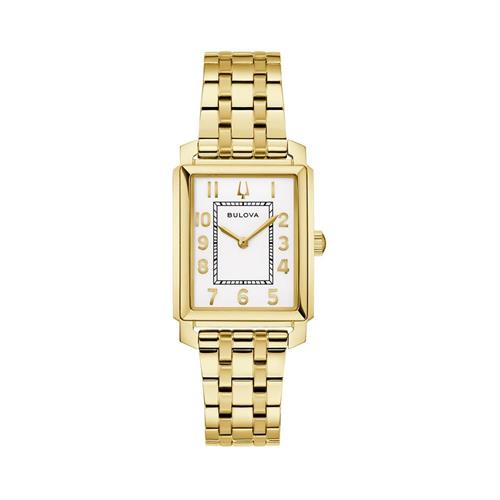 Đồng hồ Bulova 35 mm Nữ 97L186 Màu Vàng