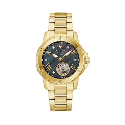Đồng hồ Bulova 35 mm Nữ 97P171 Màu Vàng