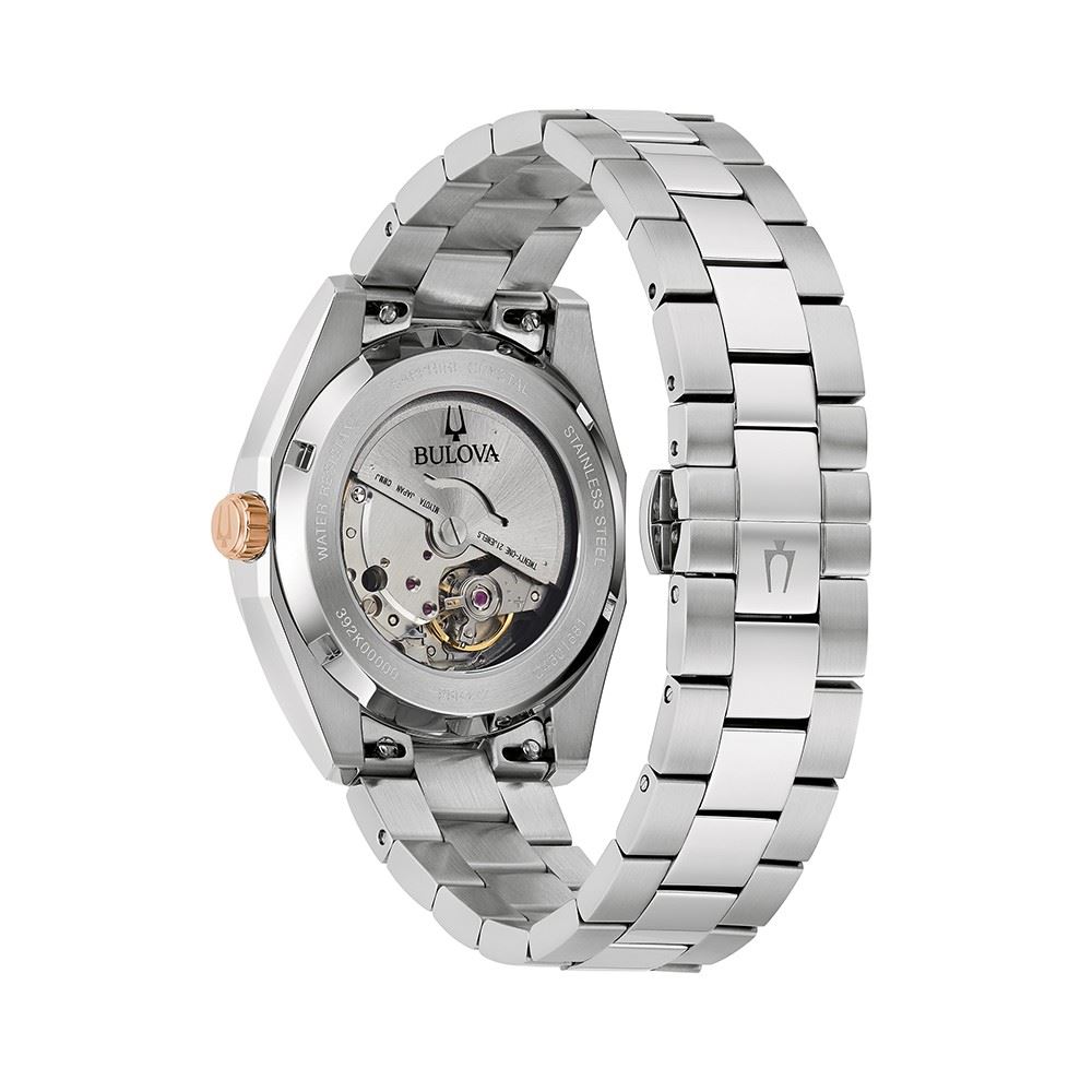 Đồng hồ Bulova 39 mm Nam 98B422 Màu Bạc