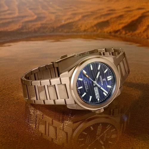 Đồng hồ Festina Classic Steel 40 mm Nam F20073/2 Màu Bạc