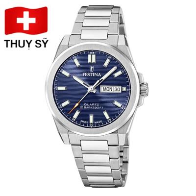 Đồng hồ Festina Classic Steel 40 mm Nam F20073/2