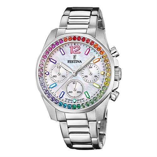 Đồng hồ Festina Boyfriend 38.1 mm Nữ F20606/2 Màu Bạc