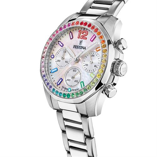 Đồng hồ Festina Boyfriend 38.1 mm Nữ F20606/2 Màu Bạc