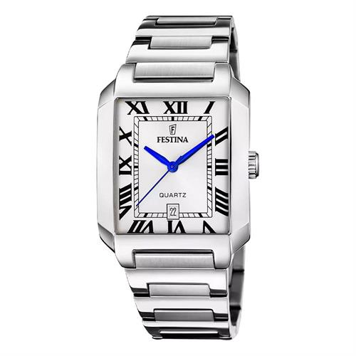 Đồng hồ Festina On The Square 41 mm Nam F20677/1 Màu Bạc