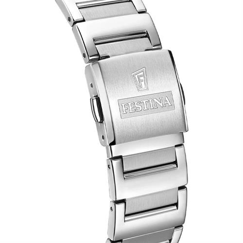 Đồng hồ Festina On The Square 36 mm Nam F20677/3 Màu Bạc