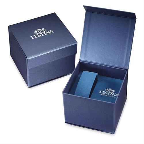 Đồng hồ Festina On The Square 36 mm Nam F20677/3 Màu Bạc