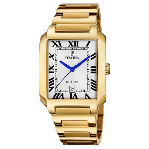 Đồng hồ Festina On The Square 36 mm Nam F20678/1 Màu Vàng