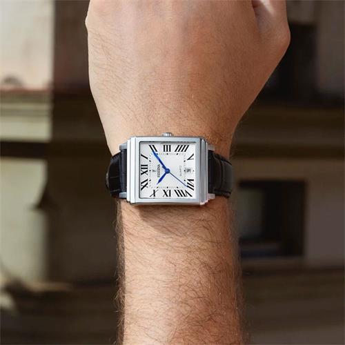 Đồng hồ Festina On The Square 39 mm Nam F20681/1 Màu Đen