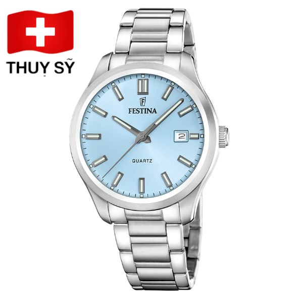 Đồng hồ Festina Acero Clasico 42 mm Nam F20736/2