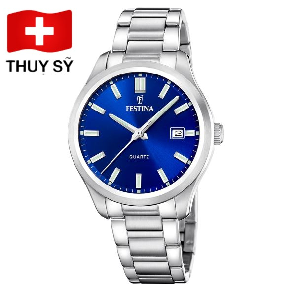 Đồng hồ Festina Acero Clasico 42 mm Nam F20736/3