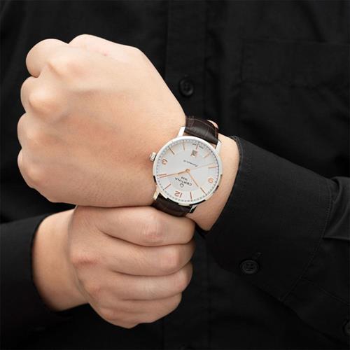 Đồng hồ CERTINA DS Caimano 39 mm Nam C035.407.16.037.01 Màu Nâu