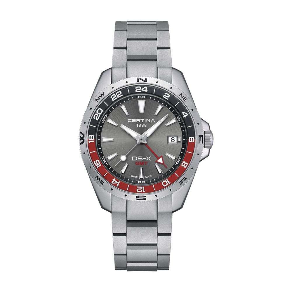 Đồng hồ CERTINA DS-X GMT 41.2 mm Nam C047.452.11.081.01 Màu Bạc