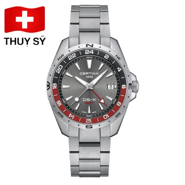 Đồng hồ CERTINA DS-X GMT 41.2 mm Nam C047.452.11.081.01