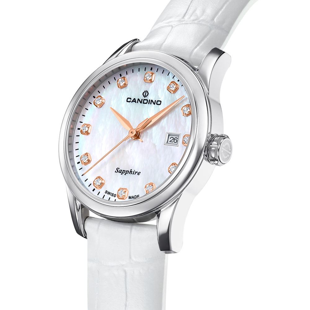 Đồng hồ CANDINO Lady Elegance 33 mm Nữ C4736/1 Màu Trắng